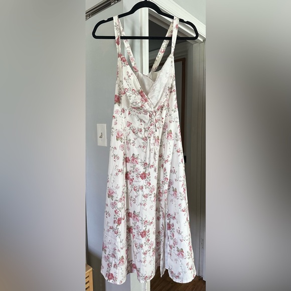 My Comfy Blouse Dresses & Skirts - Floral Bustier Dress